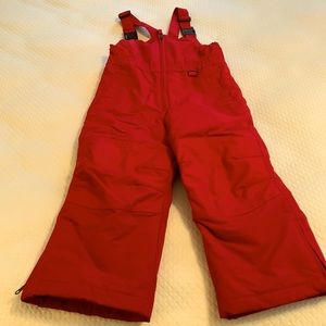 Kids snow bibs